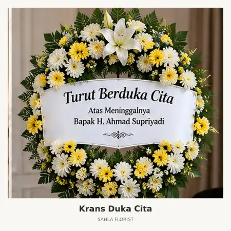 Krans Bunga Duka Sanden